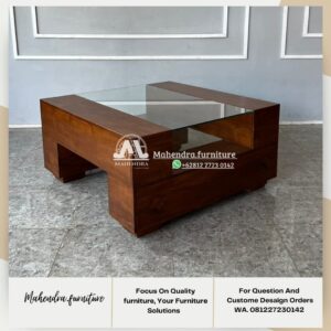 Meja tamu mewah jati meja tamu modern minimalis