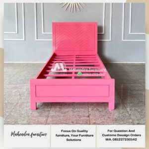 Dipan tempat tidur anak cewek pink tempat tidur anak