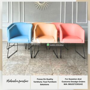Kursi Estetis Warna Pastel untuk Cafe & Interior Rumah - Gambar 5