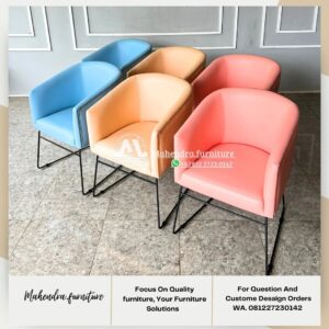 Kursi Estetis Warna Pastel untuk Cafe & Interior Rumah - Gambar 6