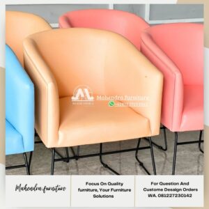Kursi Estetis Warna Pastel untuk Cafe & Interior Rumah - Gambar 4