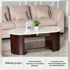 Set sofa keluarga modern mewah - Gambar 3