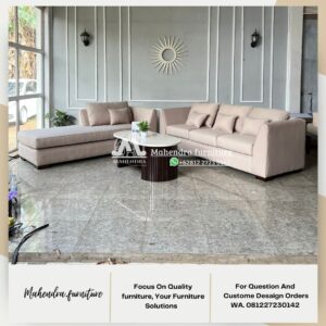 Set sofa keluarga modern mewah