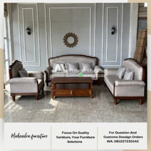 Set sofa tamu 321 seater mewah