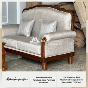 Set sofa tamu 321 seater mewah - Gambar 4